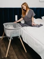 OUTLET - Pătuț pentru bebeluși, ESPIRO TULLY - Gri (DOAR ridicare showroom) - imagine 2