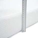 Saltea patut copii Twins LUX 120x60x10cm, 100% fibră de nucă de cocos, husă detașabilă - imagine 2