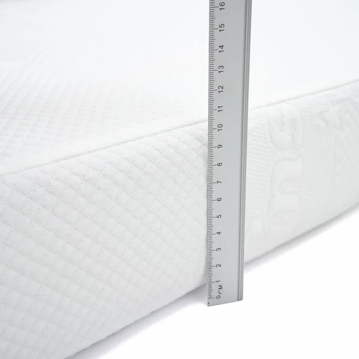 Saltea patut copii Twins LUX 120x60x10cm, 100% fibră de nucă de cocos, husă detașabilă - imagine 2