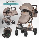 Carucior ultracompact 3in1 Coccolle Ravello Sand beige - imagine 2