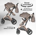 Carucior ultracompact 3in1 Coccolle Ravello Sand beige - imagine 8