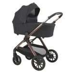 Carucior 2in1 pentru copii, ESPIRO CODE, cu toate accesoriile incluse - Clever black - imagine 2
