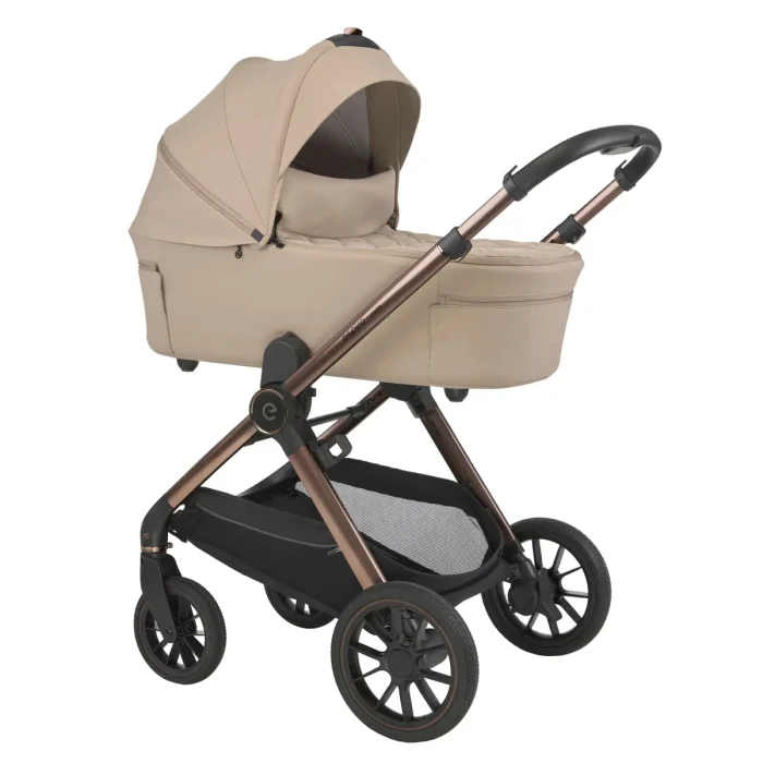 Carucior 2in1 pentru copii, ESPIRO CODE, cu toate accesoriile incluse - Loving Beige - imagine 2