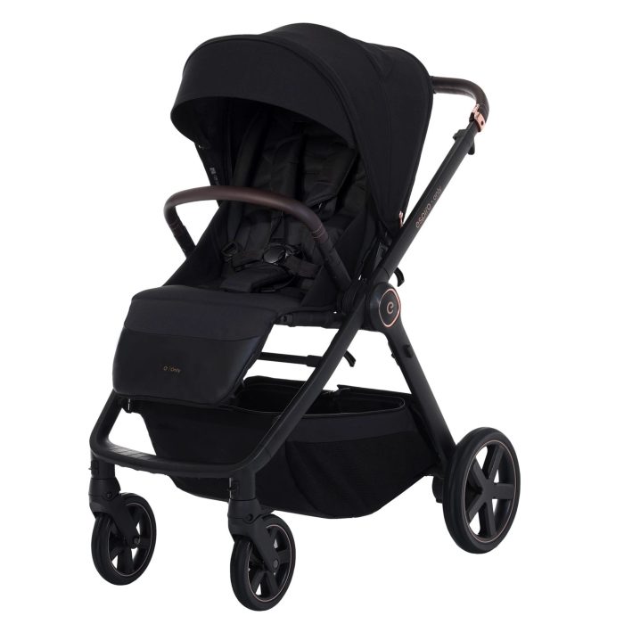 Cărucior 2in1 pentru copii, Espiro ONLY, cu toate accesoriile incluse - Stylish Black - imagine 3