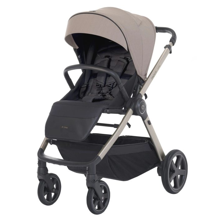 Cărucior 2in1 pentru copii, Espiro ONLY, cu toate accesoriile incluse– Sahara beige - imagine 3