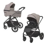 Cărucior 2 in 1 pentru copii, Espiro YOGA, cu toate accesoriile incluse - Power of nature