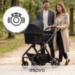 Cărucior 2in1 pentru copii, Espiro ONLY, cu toate accesoriile incluse - Stylish Black - imagine 4