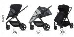 Cărucior 2in1 pentru copii, Espiro ONLY, cu toate accesoriile incluse - Stylish Black - imagine 8