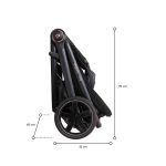Cărucior 2in1 pentru copii, Espiro ONLY, cu toate accesoriile incluse - Stylish Black - imagine 12