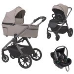 Cărucior 3 in 1 pentru copii, Espiro YOGA, cu toate accesoriile incluse - Power of nature