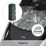 Carucior sport pentru copii, ESPIRO WAVE, 0-22 kg, toate accesoriile incluse - Negru - imagine 4